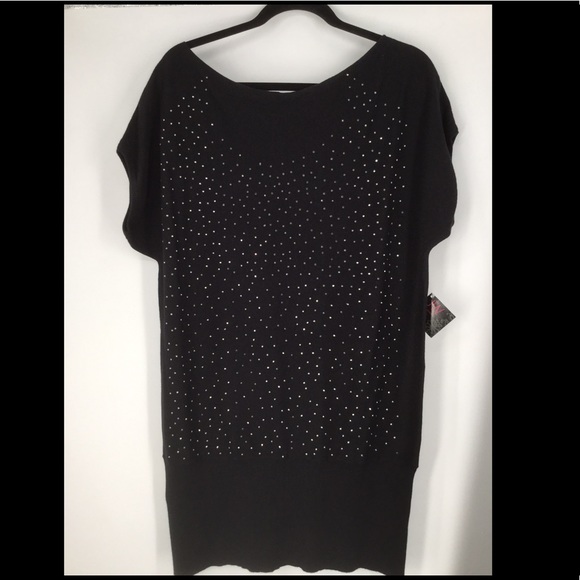 JW Woman Size 1X Short Sleeve Sweater Blouse - Picture 7 of 9